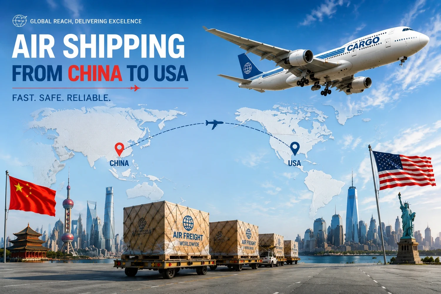 Air Freight from China to USA